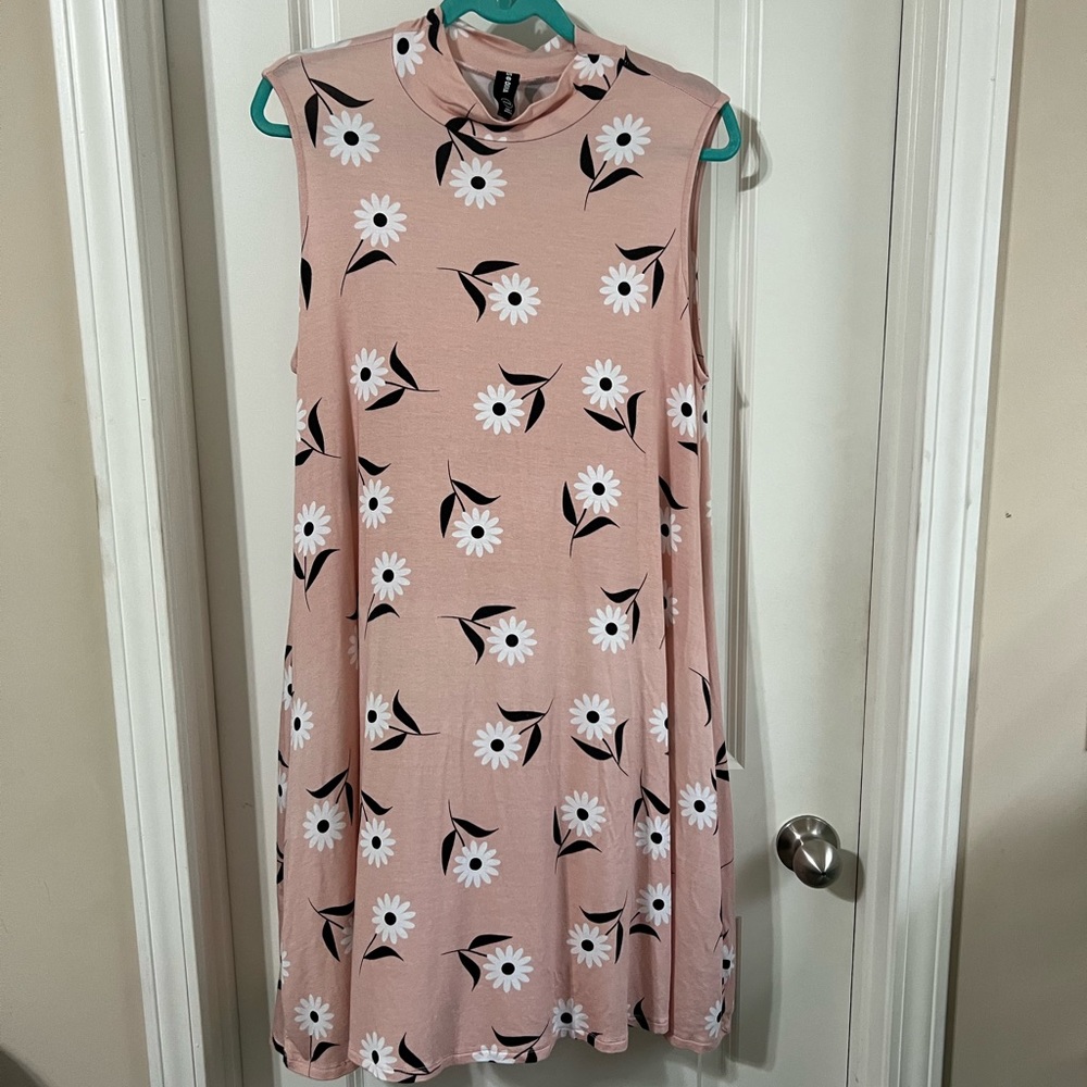 Agnes & Dora mock neck sleeveless tunic